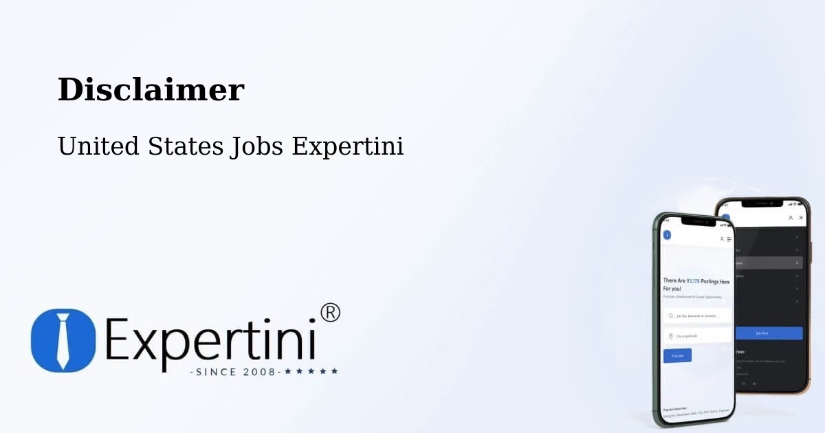 Disclaimer – Murrells Inlet - United States Jobs Expertini