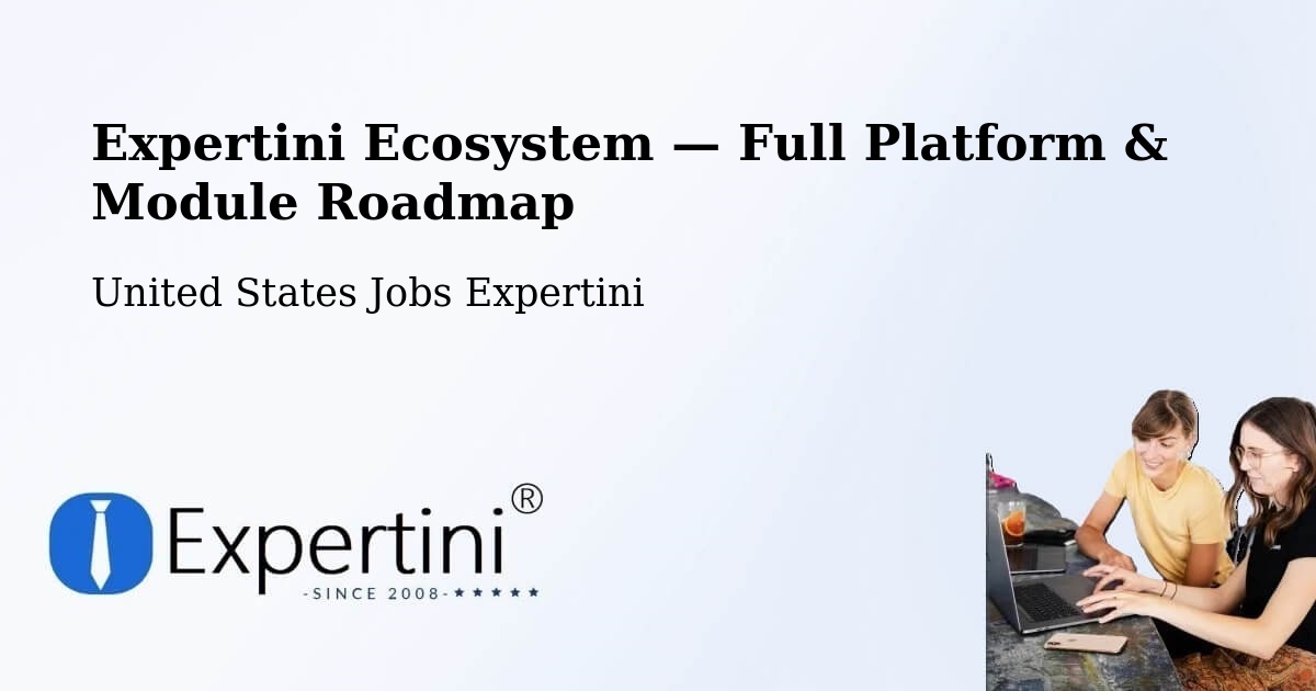 Expertini Ecosystem — Full Platform & Module Roadmap – Murrells Inlet