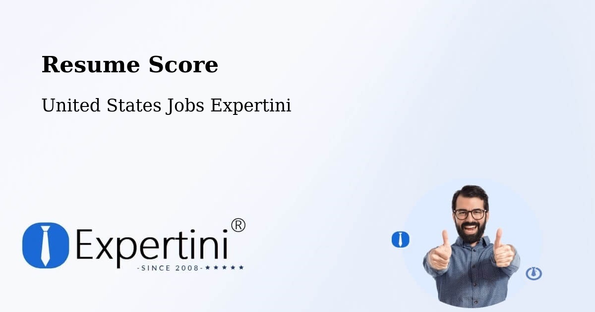 Resume Score & Job Description Match Tool – Murrells Inlet - United States Jobs Expertini