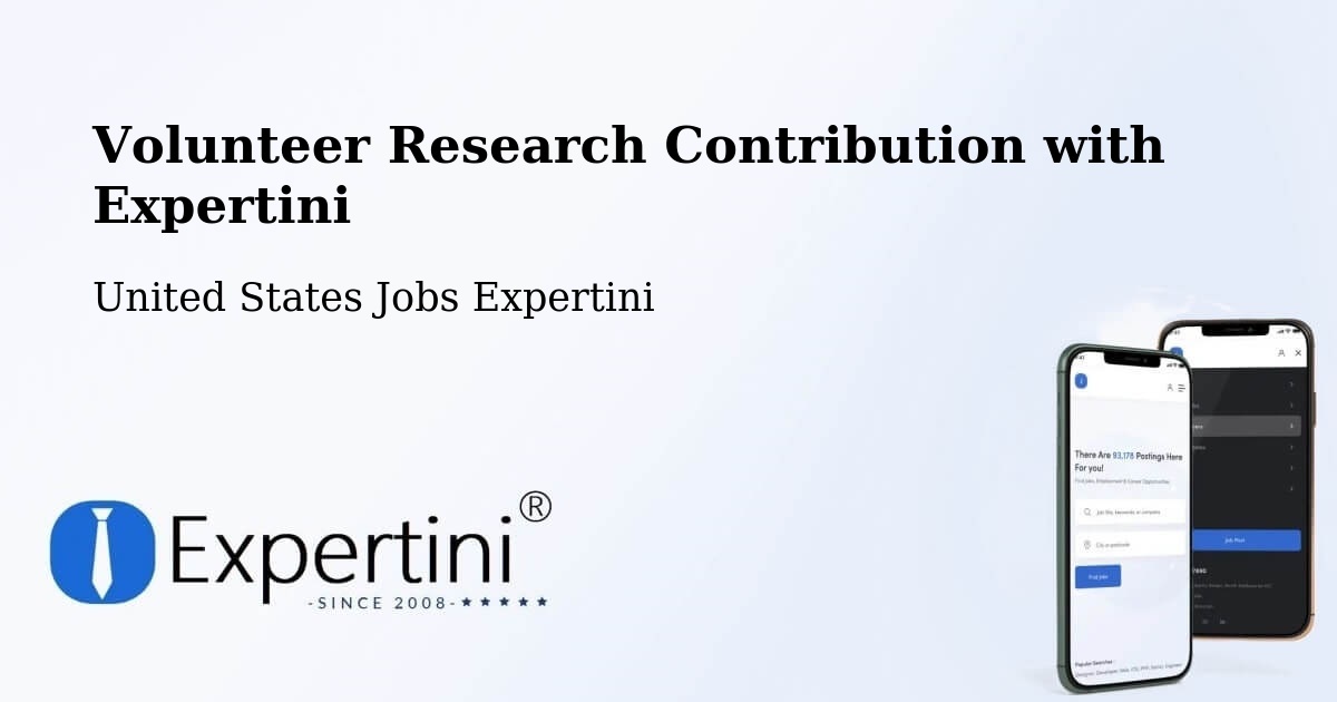 Volunteer Research Contribution Program – Murrells Inlet - United States Jobs Expertini